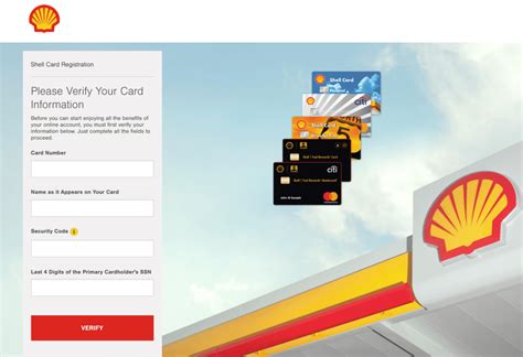 shell credit card registration